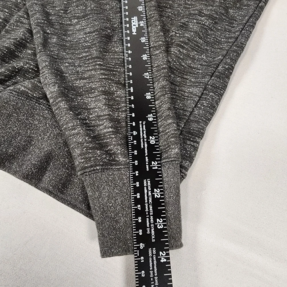 Rinky LA Kings NHL Hockey Hoodie Charcoal Gray Space Dye Marled Mens Medium